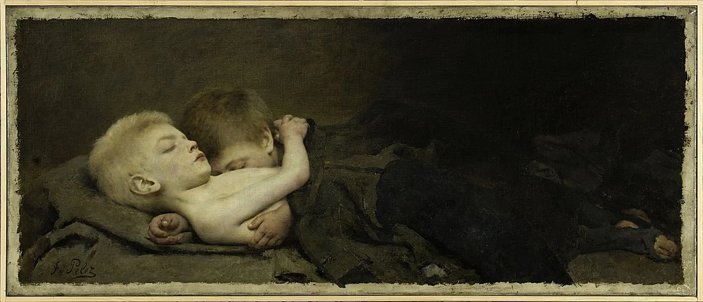 Un nido di miseria - Museo delle Belle Arti della città di Parigi
